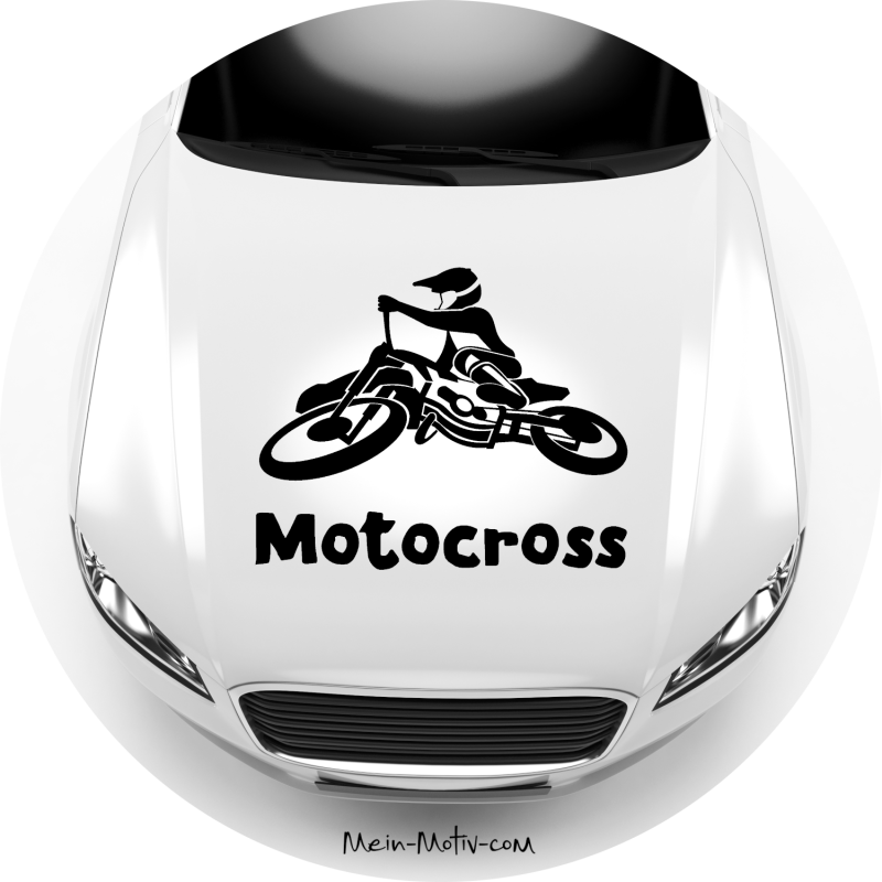 Aufkleber 38033 Motocross Enduro Schriftzug